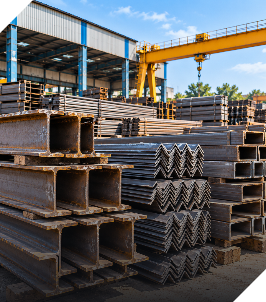 Structural Steel - MS Flats, Angles & Channels
